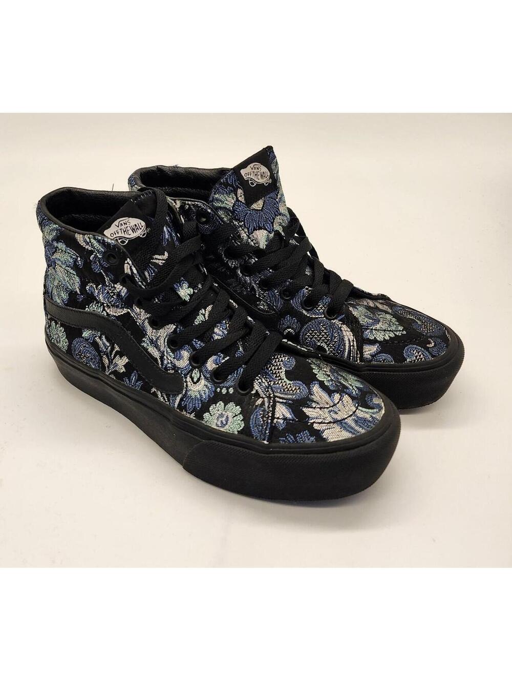Vans Sk8-Hi Tapestry Floral Jacquard Sneakers Women’s 7 Not For Resale
